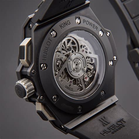 hublot king power unico black magic replica|Hublot watches for sale.